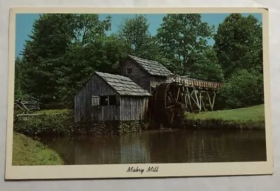 Mabry Mill On Blue Ridge Parkway Near Meadows Of Dan Postcard (G1) • $4.63