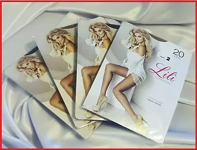 £3.25 • Buy New WOMENS TIGHTS, Elastic, Silky In Touch It, 20 Denier, Various Sizes 2 Colors
