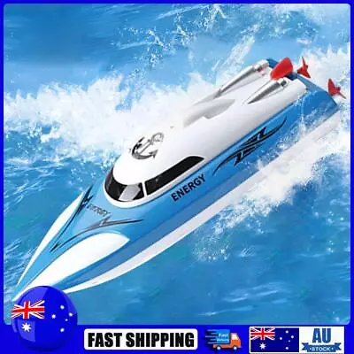 2.4GHz RC Racing Boat High Speed Fast RC Boats For Adults And Kid (Blue) • $28.19