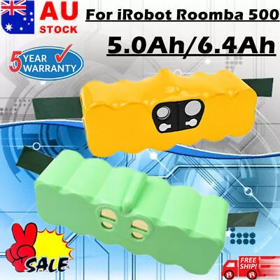 6400mAh Battery For IRobot Roomba 500 510 537 HeavyDuty 550 580 630 780 880 5Ah • $79.99