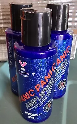 Manic Panic Amplified Semi-Permanent Hair Color Rockabilly Blue FREE US SHIP • $9.95