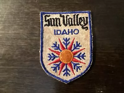 Vintage Original Old Sun Valley Idaho Skiing Embroidered Patch • $19.99