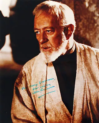 Alec Guinness Star Wars  Best Wishes  Authentic Signed 8x10 Photo BAS #AD04272 • $1999.99