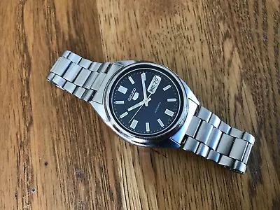 Seiko 5 Gents Automatic 21 Jewel Day Date Watch. Ref 7S26-0480. FWO. Serviced. • £44