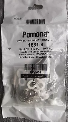 Pomona 1581-9 B-Jack Tin-Plated White (10/Pk) • $5