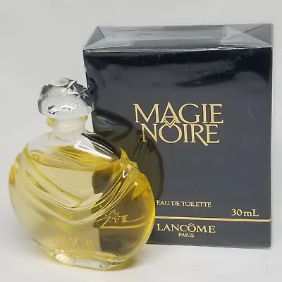 Magie Noire Lancome 1.0 Oz 30ml Eau De Toilette SPLASH (Old Formula) Very RARE • $69.50