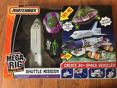 Matchbox Mega Rig Space Shuttle Alien Ship COMPLETE With Box • $49.99
