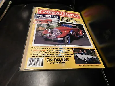 Cars + Parts Magazine 1987 May 1955 Ford Crown Victoria • $5.49