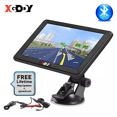 XGODY 7  Car GPS Navigator Navigation 8GB Bluetooth + Reverse Rear View Camera • $82.89