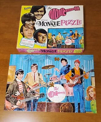 The Official Monkees Puzzle 340 Pc Rare Version  Stage Performance  Vintage 1967 • $55