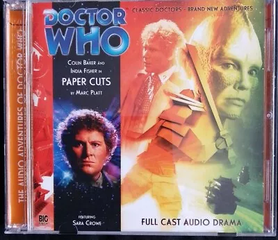 £13.99 • Buy Doctor Who- Paper Cuts 2CD Audio Drama. Big Finish #125 2009
