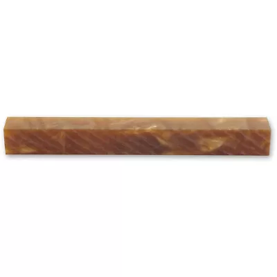 Classic Acrylic Pen Blank - Ginger Swirl • £3.28