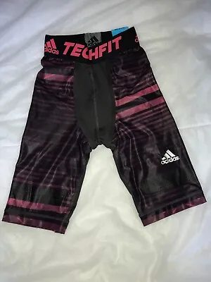 £19.99 • Buy Adidas Performance Mens Techfit Chill Compression Shorts XS RRP £35 BNWT 