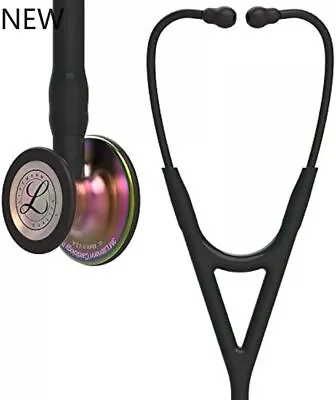 3M 6165 Littmann Cardiology IV Rainbow-Finish Chest Piece Diagnostic Stethoscop • $185