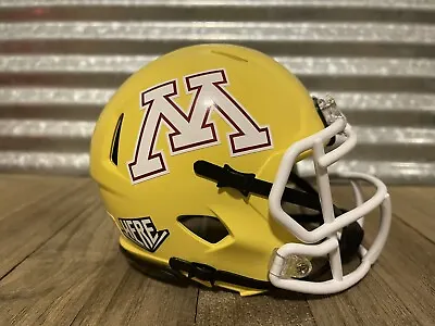 Custom Minnesota Gophers (2020 Vs Maryland) Speed Mini Helmet • $70