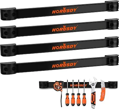 4 Pack Tool Magnet Bar 12  Tool Holder Strip For Garage Organization • $30.29