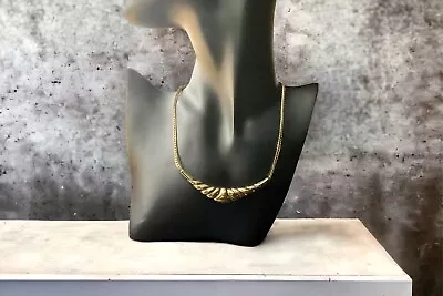 1980s Signed Christian Dior Classical Choker Necklace • £20
