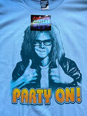 Vintage Wayne's World Snl Party On Dead Stock Snl New With Tags • $45