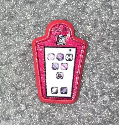 Monster High Doll Logo Skullette Phone Tablet Rip Loose Red Ipad With Apps! • $8.50