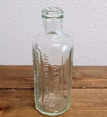 Atwood's Jannaice Bitters  Antique Glass Bottle Moses Atwood  Georgetown Mass. • $9.95