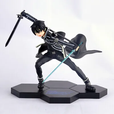 $42.89 • Buy 15cm(5.9 ) Sword Art Online SAO Kirito Kirigaya Kazuto Anime Gift PVC Figure Toy