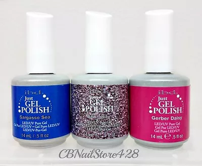 IBD Just Gel Polish-Set Of Any 3 Bottles .5oz- Choose From Base/Top/Colors • $23.68