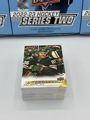 2022-23 Upper Deck Series 2 UD Canvas (#C121-210) Complete Your Set You Pick! • $1