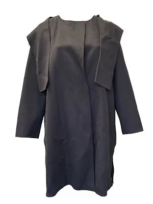 Marina Rinaldi Women's Brown Tamoa Wool Blended Coat Size 22W/31 NWT • $123.75
