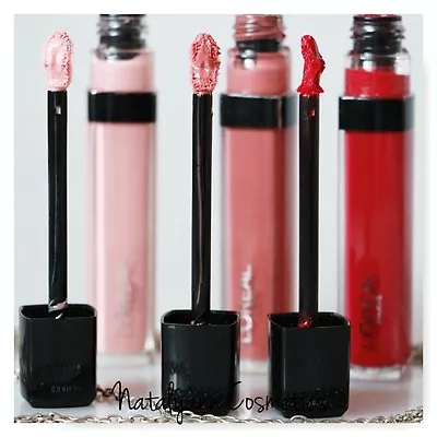 L'Oreal INFALLIBLE MEGA LIP GLOSS  Or Matte All  Shades Available NEW + FREE P&P • £3.69