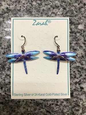 Zarah Sterling Silver Dragonfly Earring NEW • $8