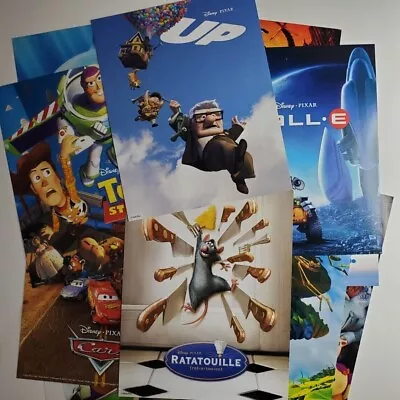 Disney Pixar Lithographs 8x10 Inches Mini Posters Cars Incredible Toy Story Up • $12