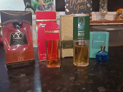 Vintage Je Reviens Perfume Lot Boxed Tweed Lentheric Yardley Black Label E Arden • £30
