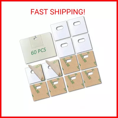 60 Pack Vertical Blind Repair Tabs Kit Clear Fixer Replacement Slats Parts • $10.09