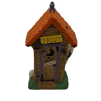 MIDWEST OF CANNON FALLS HALLOWEEN - PRIVY Outhouse Figurine • $10.34