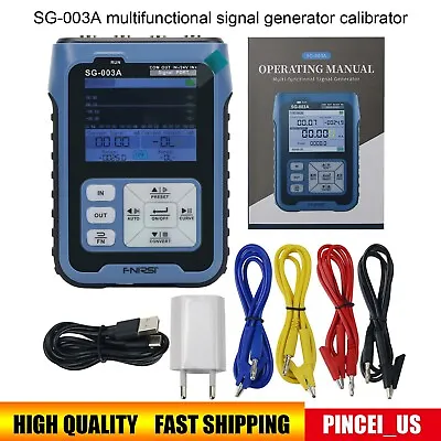 FNIRSI SG-003A 0-10V Adjustable Current Voltage Simulator Signal Generator Pe66 • $60.32