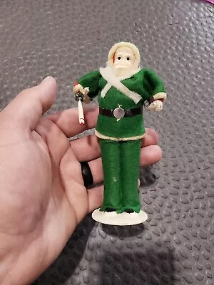 Vintage Japan Christmas Santa Claus Figurine 30s-40s Early! Green! • $9.99