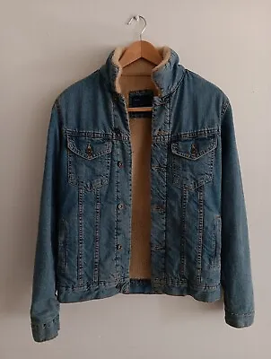 Zara Man Denim Jacket • Size: Medium  • $21.98