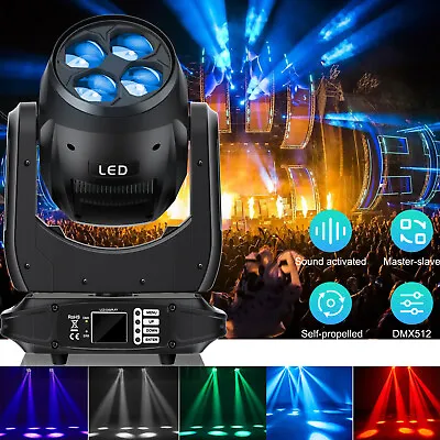 £129.99 • Buy 300W LED Zoom Moving Head Strobe Light Beam Stage Lighting DJ Disco Bar KTV DMX