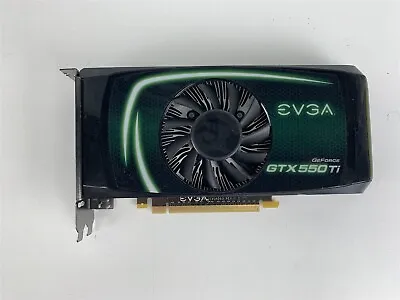 EVGA NVIDIA GeForce GTX 550 Ti (01G-P3-1556-KR) 1GB GDDR5 DVI HDMI Graphics Card • $19.22