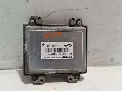 Vauxhall Corsa Engine Control Module Unit ECU 1.2 Petrol 2011 D MK3 OEM 55577834 • $43.50