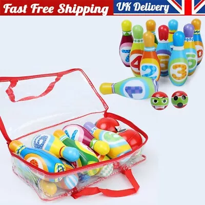 £9.38 • Buy Kids Bowling Play Set, Gift Toys For 2,3,4,5 Year Old Boys Girls Birthday Gift