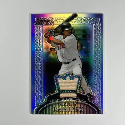 2005 Bowman Sterling Manny Ramirez #BS-MR Boston Red Sox Refractors /199 • $9.95