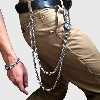 Wallet Chain Punk Rock Biker Gothic Pants Chain • $18.89