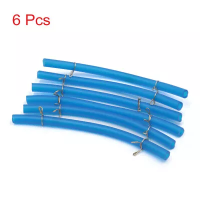 6Pcs 4mm Inner Dia Motorcycle Scooter Petrol Hose Oil Fuel Line Tube W/ Clamps • $11.87