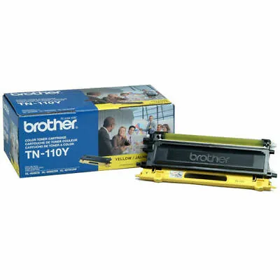 Genuine Brother TN110Y Yellow Toner Cartridge • $29.99