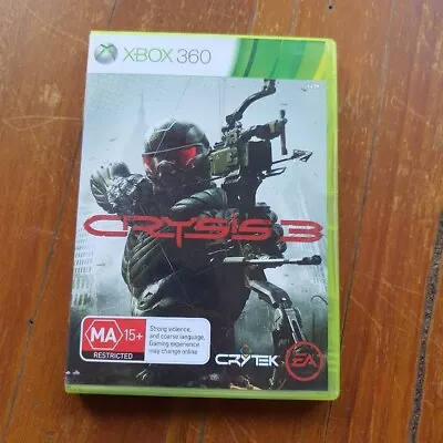 Crysis 3 XBOX 360 No Manual Free Postage • $9.94
