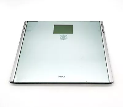 Taylor 7544BL 440lb Cal-Max  Biggest Loser  Glass Bathroom Scale • $22.99