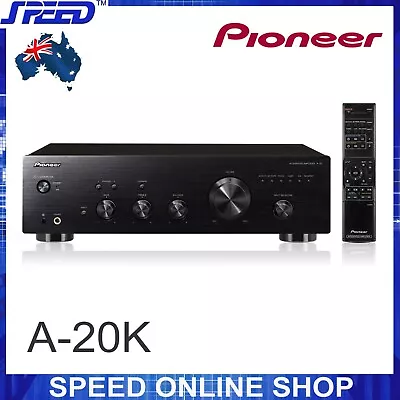 Pioneer A-20K 2CH A+B Stereo (50W+50W) Integrated Amplifier - AMP - BLACK • $699