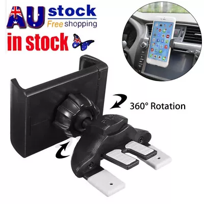 Universal Mobile Phone Holder Car CD Slot Air Vent Stand Cradle Mount GPS New • $12.96