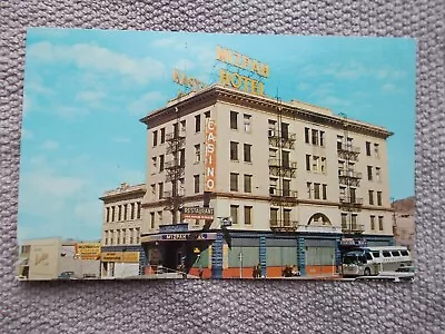 Tonopah Nevada Postcard -TONOPAH MIZPAH HOTEL & Casino By Rush Kittle RPPC 1960? • $5